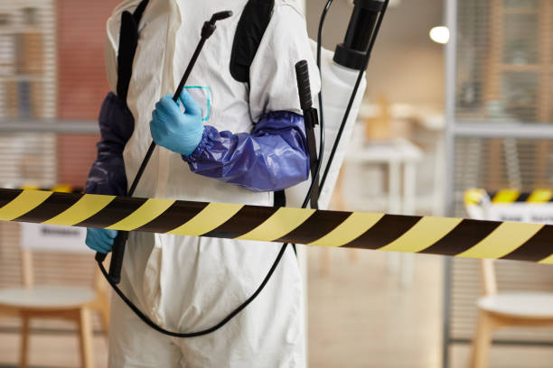 Professional Biohazard Cleanup technician working in Richmond, CA